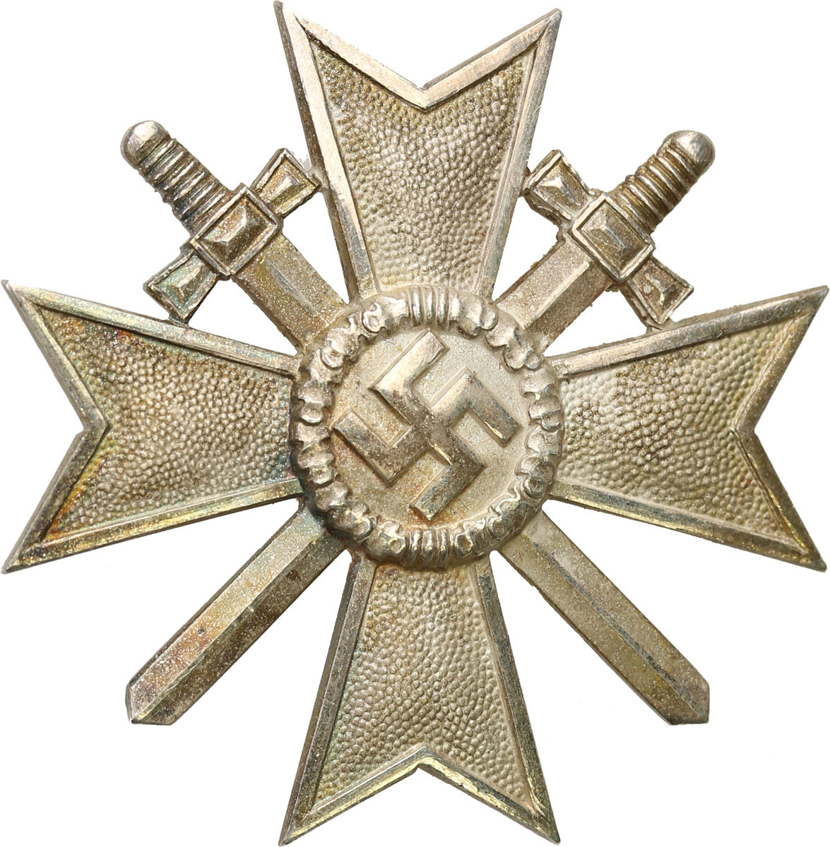 Niemcy, III Rzesza. Krzyż Zasługi Wojennej I klasy, srebro